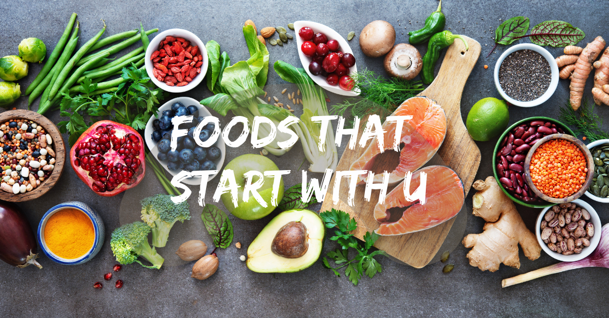foods that starts with u